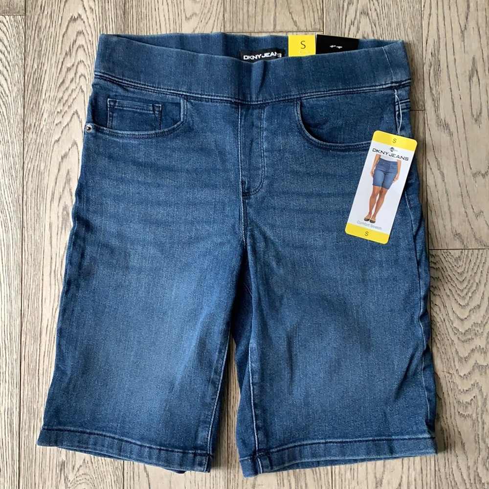DKNY stretch Jean shorts